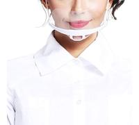 Visiera di protezione in trasparente, 10 pezzi, trasparente, scudo per bocca, anti-appannamento, mezza visiera, protezione da schizzi e protezioni di sale