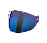 Visiera Di Ricambio Iridium Blu Per Casco Jet AGV Eteres XS / S / M