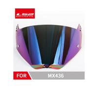 Visiera di ricambio originale per casco LS2 MX436 Pioneer Evo, trasparente, adatta per caschi LS2 MX436.