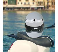 Visiera di ricambio per casco da moto con protezione solare per caschi 3/4