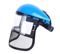 Visiera Di Sicurezza - Protezione Per La Prevenzione Degli Infortuni, Protezione Per Le Orecchie E Visiera In Rete D'acciaio DPI Combinati | Cappello DiProtezione Leggero Trasparente Resistente Alla
