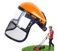 Visiera Di Sicurezza, Visiera A Rete Protettiva Casco Di Sicurezza Con Protezione Integrale, Visiera Di Sicurezza Visiera Protettiva Con Rete Metal-lica Per Viso Occhi, Per Decespugliatore/Motosega