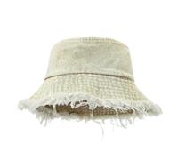 Visiera Donna Cappello A Secchiello Estivo Unisex Ed Elegante per Donna, Ideale Come Parasole da Spiaggia O da Pescatore, con Protezione UV per attività All'Aperto.-5-A