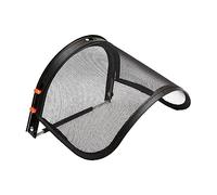 Visiera e staffa combinata per cappelli rigidi a tesa intera, visiera in filo metallico nero