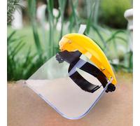 Visiera fai-da-te e staffa Visiera in PVC trasparente per elmetto Flip su e giù