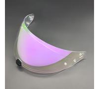 Visiera for Ca-sco HJ31 C70 FG-17 HJ20M FG-ST for processo di galvanica HJC Protezione UV Accessori for caschi da moto(Revo Clear Purple)