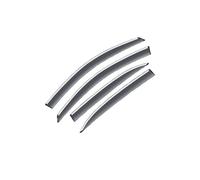 Visiera for finestrini auto compatibile con Toyota Yaris 1999~2005 Vitz XP10 10 Hatch Echo 5 porte Visiere for finestrini laterali auto Sopracciglio antipioggia(Transparent)