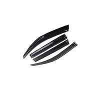 Visiera for finestrini auto compatibile con Toyota Yaris 1999~2005 Vitz XP10 10 Hatch Echo 5 porte Visiere for finestrini laterali auto Sopracciglio antipioggia(Black)