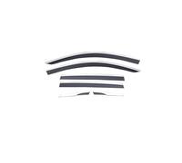 Visiera for finestrino auto compatibile con Toyota Corolla Cross G10 2020-2026, in ABS, impermeabile, for porte e finestrini, protezione solare e antipioggia
