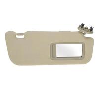 Visiera For Interni Auto Visiera Parasole Per Toyota Per Auris Per Corolla 2008-2013 74310-02D21-E0ar Specchio Per Il Trucco Auto Anti-riflesso Piastra Di Schermatura(Beige Right)