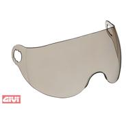 Visiera GiVi corta Iridium argento oscurata senza ECE per casco HJ03 Junior