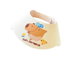 Visiera Impermeabile Per Il Bagno Dei | Protezione Regolabile Per Lavare I Capelli - Accessorio Antischizzi Per Occhi Naso E Collo Durante Il Bagno