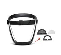 Visiera Integrale,17*8.5cm Visiera Protettiva Integrale Regolabile,Maschera Trasparente Antiappannamento Con Fascia Regolabile,Visione Chiara,Vestibilità Sicura,per Attività Quotidiane Lavoro