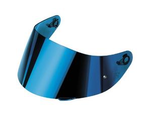 Visiera Iridium Blu AGV MPLK Max Pinlock Ready Taglie XS S MS