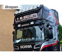 Visiera Luce Barra + Colore LED x7 per Scania 4 Series Top Line Camion - B / -