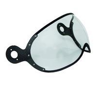 VISIERA MOMO DESIGN TRASPARENTE VISOR CLEAR ANTIGRAFFIO ASSORBI RADIAZIONI E2205