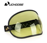 Visiera moto da sole Vintage Retro casco occhiali moto motocross vari colori