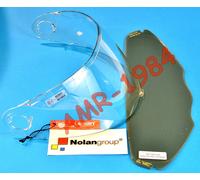 VISIERA ORIGINALE NOLAN N104 CLEAR + VISIERA PINLOCK FUME' NMS-03L da XL a XXXL