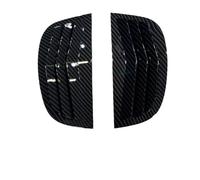 visiera parabrezza Copertura Persiana Laterale Feritoia Posteriore Finestra Per Peugeot 208 E208 GT Line P21 MK2 2024 2023 2022 2021 2020(Fibra di carbonio)