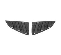 visiera parabrezza Per VW Per Polo MK6 2019-2023 Parabrezza Posteriore Copertura Otturatore Pannello Laterale URA Feritoia Finestrino(Aspetto carbonio)