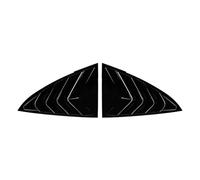 visiera parabrezza Sfiato Laterale Feritoia Lunotto Posteriore Copertura Otturatore Per Tesla Per Model 3 Per Model Y(Nero)