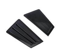visiera parabrezza Sfiato Laterale Feritoia Lunotto Posteriore Copertura Persiana Per Mazda 3 Berlina 2003-2008(Nero lucido)