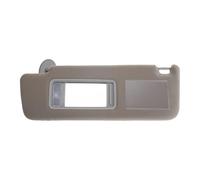 Visiera Parasole 2024 Compatibile con Land Cruiser-Prado 2002-2010 7432060850B1 con specchietto per Il Trucco Lato passeggero/conducente Parasole Interno Auto (Beige-Copilot)