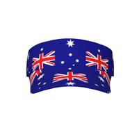 Visiera Parasole Australia Flag Pattern Cappello da Baseball Traspirante Visor cap UV Protezione Berretto da Baseball per Sport Running Ciclismo