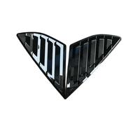 Visiera parasole auto Feritoia Posteriore Finestra Otturatore Laterale Copertura Trim Adesivo Presa D'aria Scoop Per F&ord Per Mondeo 2013-2018(Carbonio)