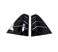 Visiera parasole auto Finestra A Feritoia Posteriore Per Skoda Per Rapid Berlina 2012-2018(Nero lucido)