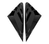 Visiera parasole auto Per A3 Berlina 2014 2015 2016 2017 2018 2019 2020 Feritoia Posteriore Finestra Sfiato Copertura Persiana Laterale(Nero lucido)