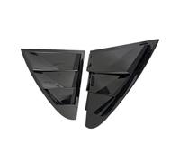 Visiera parasole auto Presa D'aria Laterale Copertura Dell'otturatore Della Feritoia Lunotto Posteriore Per Benz Classe C W205 2015-2021(Nero opaco)