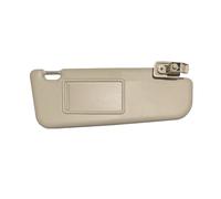 Visiera parasole compatibile con Fiat 500 2012-2019 senza tetto apribile qualità OE 2M PLASTIC (passeggero beige)