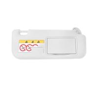 Visiera Parasole Con Specchio Aletta Parasole Per Auto Specchietto Retrovisore Interno Ricambio Copertura Per Posizione Guida Conducente Accessori Per Alette Parasole(Grey-right)