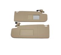 Visiera Parasole Con Specchio Per VW Per Golf 4 Per MK4 Per Passat 1998 1999 2000 2001 2002 2003-2010 Per Pannello Parasole Anteriore Aletta Parasole(Beige Left And Right)