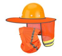 Visiera Parasole da Elmetto di Sicurezza Con Scaldacollo A Striscia