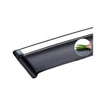 Visiera parasole for finestrini auto compatibile con Chevrolet Groove 2021 2022 2023 2024, accessori for finestrini laterali auto, visiera parasole antipioggia(Steel Acrylic 4PCS)
