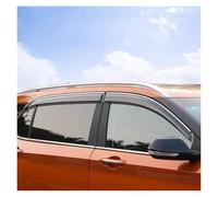 Visiera parasole for finestrini auto compatibile con Chevrolet Groove 2021 2022 2023 2024, accessori for finestrini laterali auto, visiera parasole antipioggia(PC stainless steel)