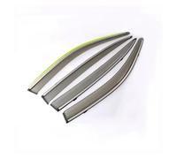 Visiera parasole for finestrino auto 4 pezzi compatibile con Skoda Superb B8 3V 2016-2023, parasole, parasole, deflettore, parabrezza, pioggia, sopracciglio.