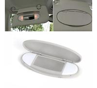 Visiera parasole grigia personalizzata e copri specchietto retrovisore per veico