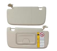 Visiera Parasole Interna Anteriore Per Sud-est Per Accessori Per Auto Per DX7 Uno Specchio Per Trucco Una Cintura Parasole Per Il Protezione Solare(BEIGE A PAIR)