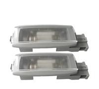 Visiera Parasole Interni Tetto Lampada Della Luce Lettura Per VW Per Golf 5 6 7 Per Jetta A5 Per Passat B6 B7 CC Per Polo(Titanium-2PCS)
