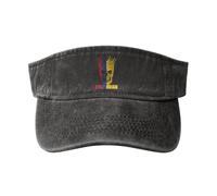Visiera Parasole King Skull Hondurans Honduras Flag Visor cap Regolabile Cappello da Baseball Traspirante Berretto da Baseball per Ciclismo Golf Sport