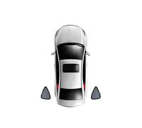 Visiera Parasole Magnetica Auto Per MG HS SUV EHS 2018-2024 Copertura Parabrezza Anteriore, Tendina Parasole Finestrino Posteriore, Tendina Parasole In Rete Tenda Parasole Scorrevole(2PCS Train)