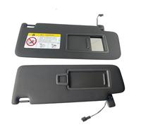 Visiera parasole nera interna X1/x2 for VW for Golf 7 7.5 for GTI for R for Line for Jetta for MK7 for GLI for Skoda for Octavia 3 A7 for RS per Seat for Ibiza 5G0857551 5G0857552CJ(1 Pair-Black)