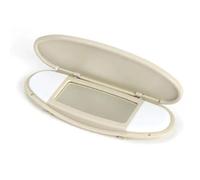 Visiera Parasole Pannello parasole per auto, alloggiamento per specchio di cortesia, per Mini R55 R56 R57 R58 R59 R60 R61 2007-2014 Accessori interni B3n5 Aletta Parasole(Beige)