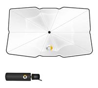 Visiera Parasole Parabrezza Anteriore per Auto, Per Smart 451 453 Fortwo Forfour Smart #1, Parasole Pieghevole a Protezione Completa, Blocchi UV, Accessori Decorazione Dell'isolamento