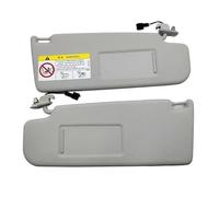 Visiera Parasole Parasole interno grigio automatico con specchio per Polo 2011 2012 2013 2014 2015 2016 2017 2018 Aletta Parasole(Gray a pair)