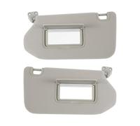 Visiera Parasole per Auto Compatibile con Infiniti QX60 2014-2017 con Piastra di Copertura dello specchietto di cortesia Che blocca la Luce Solare 96401-9PB0A 96400-9PB0A (Lato Destro Beige)