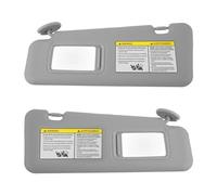 Visiera Parasole per Auto Compatibile con Toyota Highlander 2008-2013 con Piastra di Copertura dello specchietto di cortesia per bloccare la Luce Solare 74320-48500-B0 (Grigio Lato Destro)